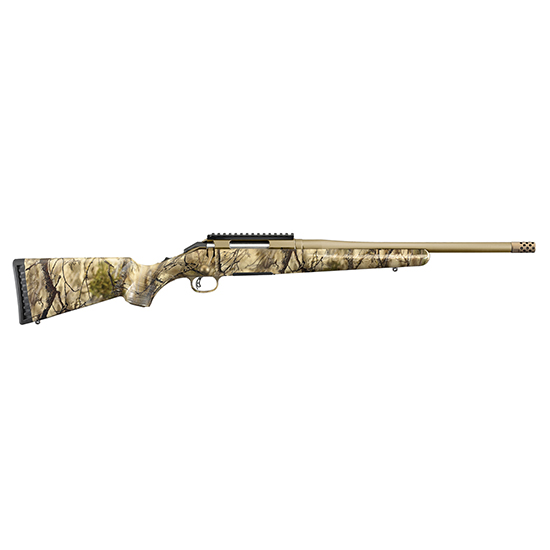 RUG AMERICAN COMPACT 243WIN BRNZ GO WILD CAMO - Rifles & Lower Receivers